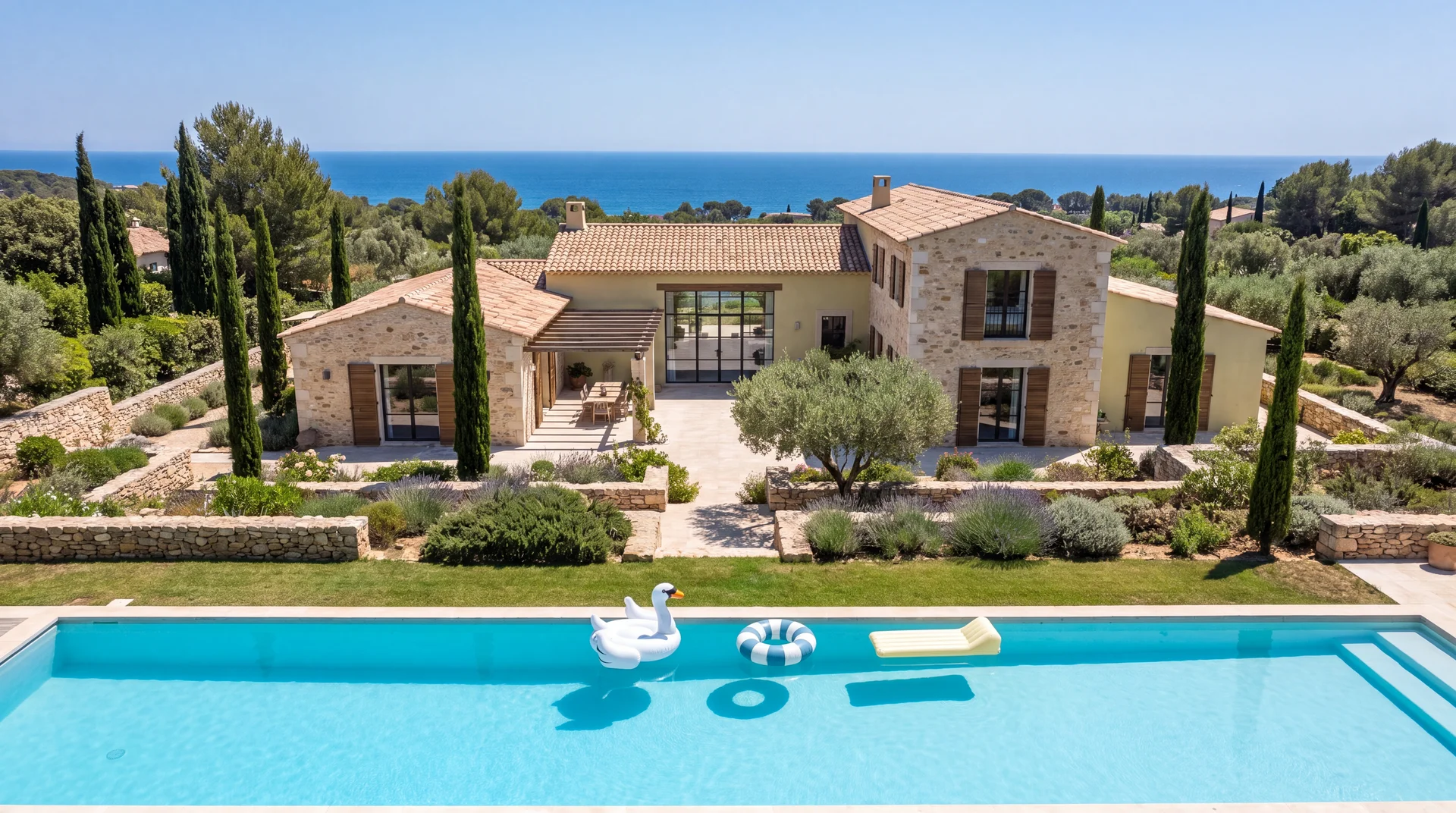 Villa en bord de mer